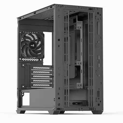 D301A Mini Tower Negro, Madera - Imagen 5