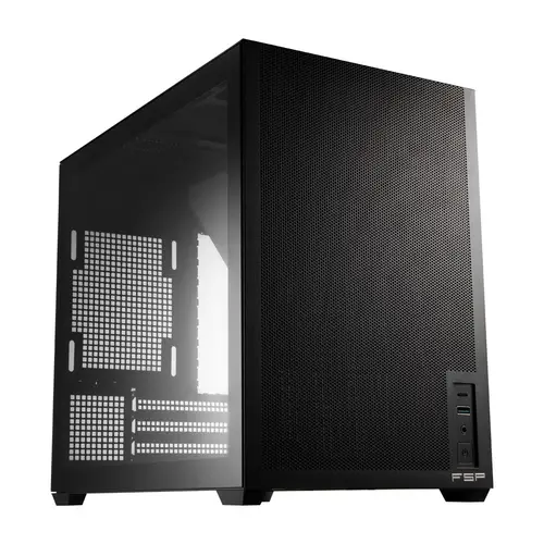 S210-B Carcasa Mini Tower mITX, mATX Negro - Imagen 1