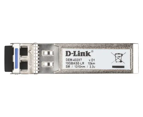 DEM-432XT red modulo transceptor Fibra óptica 10000 Mbit/s SFP+ 1310 nm - Imagen 2