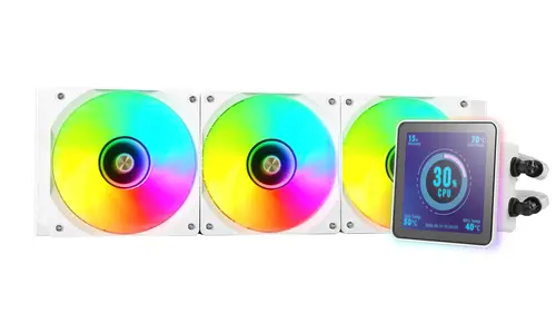 ML-VISIONPRO360W Procesador Sistema de refrigeración líquida todo en uno 12 cm Blanco 1 pieza(s) - Imagen 5