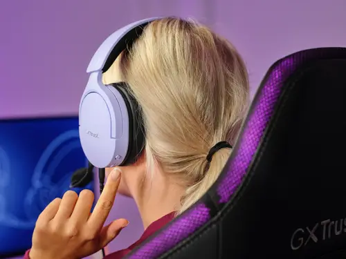 GXT 489P FAYZO Auriculares Alámbrico Diadema Juego Negro, Púrpura - Imagen 12