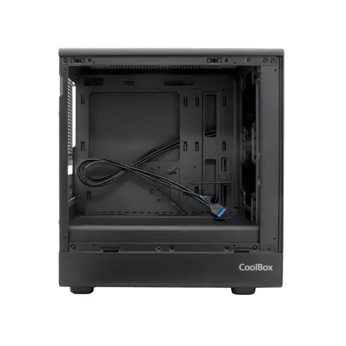 GAMING CAJA MATX GM350 DARKFACE USB-C 3.2 GEN1 CRISTAL AHUMADO - Imagen 8