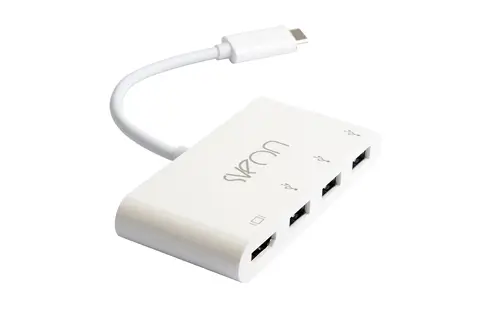 SCT502 base para portátil y replicador de puertos USB 3.2 Gen 1 (3.1 Gen 1) Type-C Blanco - Imagen 4
