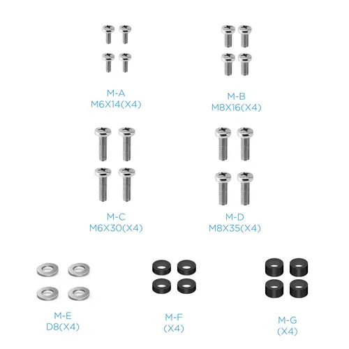 Coloso Soporte de Suelo con Ruedas para Pantalla 37"-100" - Imagen 5