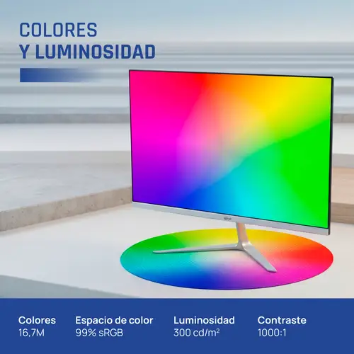 Monitor 24" IPS 1ms FHD 120Hz MM blanco - Imagen 8