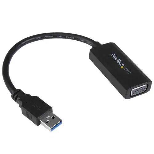 Adaptador Gráfico Conversor USB 3.0 a VGA con Controladores Incorporados - Cable Convertidor - 1920x1200 - Imagen 1