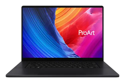 ProArt P16 OLED H7606WP-RJ079X Copilot+ PC - Ordenador Portátil 16" WQXGA+ 120Hz (AMD Ryzen AI 9 HX 370, 64GB RAM, 2TB SSD, NVIDIA RTX 5070 8GB, Windows 11 Pro) Negro Nano - Teclado QWERTY español - Imagen 1