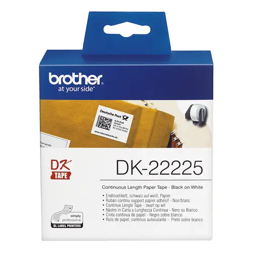 DK-22225 cinta para impresora de etiquetas Negro sobre blanco - Imagen 3