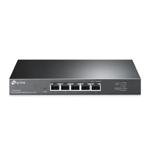 TL-SG105-M2 switch No administrado 2.5G Ethernet (100/1000/2500) Negro - Imagen 2