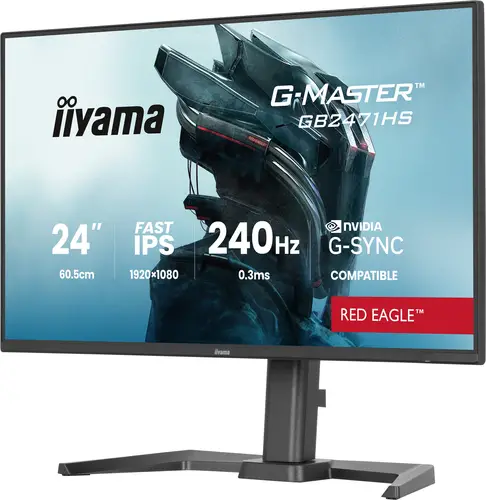 G-MASTER GB2471HS-B1 pantalla para PC 60,5 cm (23.8") 1920 x 1080 Pixeles Full HD Negro - Imagen 3