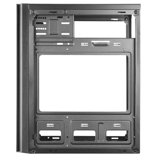 AC6, Caja Ordenador Compacta Micro ATX, Frontal Malla Refrigeración, USB 3.0, Negro - Imagen 5