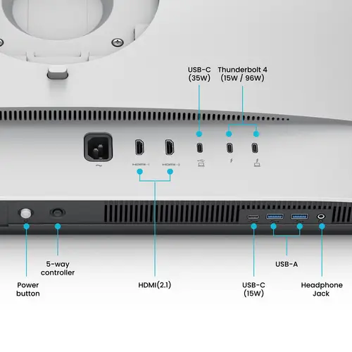 MA320UG pantalla para PC 80 cm (31.5") 3840 x 2160 Pixeles 4K Ultra HD Blanco - Imagen 3