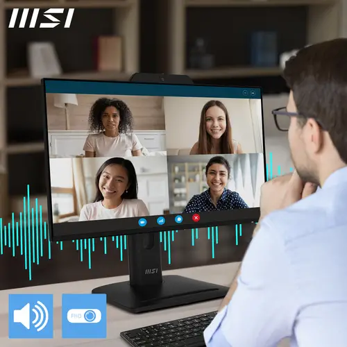 Pro MP242PMG pantalla para PC 60,5 cm (23.8") 1920 x 1080 Pixeles Full HD LCD Negro - Imagen 3