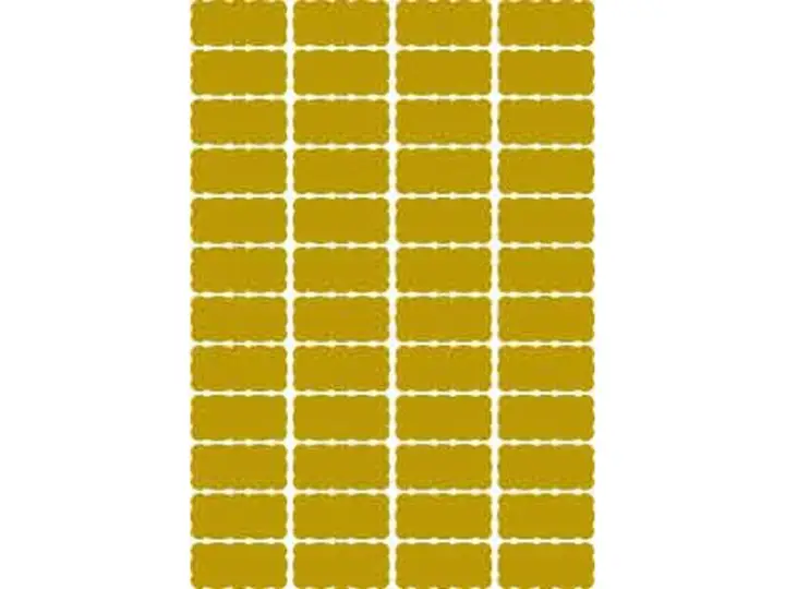 TICO ETIQUET.PAPEL SATINADO ORO GL4-4521