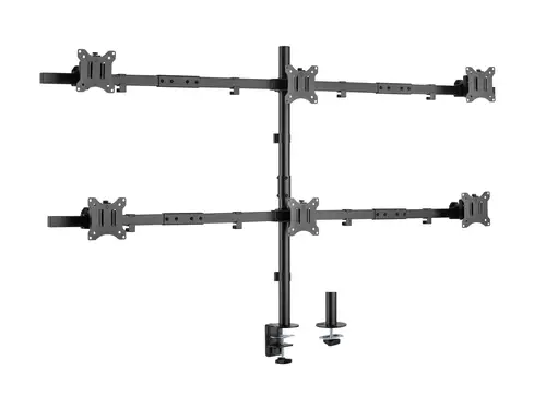 Soporte articulado de sobremesa para 6 monitores de 17"-32 - Imagen 2