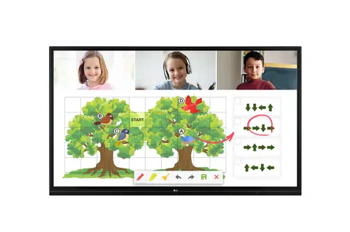 55TR3BG-B pantalla de señalización Pantalla plana para señalización digital 139,7 cm (55") IPS 350 cd / m² 4K Ultra HD Negro Pantalla táctil 16/7 - Imagen 1