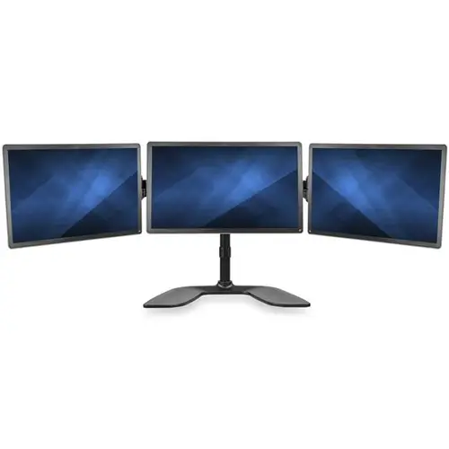 Brazo de Soporte VESA Articulado de 3 Monitores hasta de 27 Pulgadas - Base para Monitores de Ordenador - Imagen 7