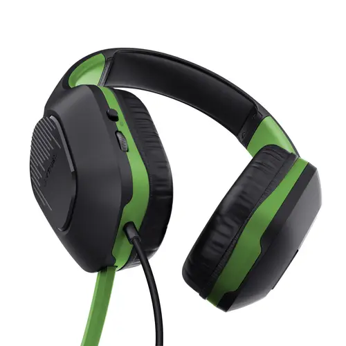 GXT 415X ZIROX Auriculares Alámbrico Diadema Juego Negro, Verde - Imagen 3