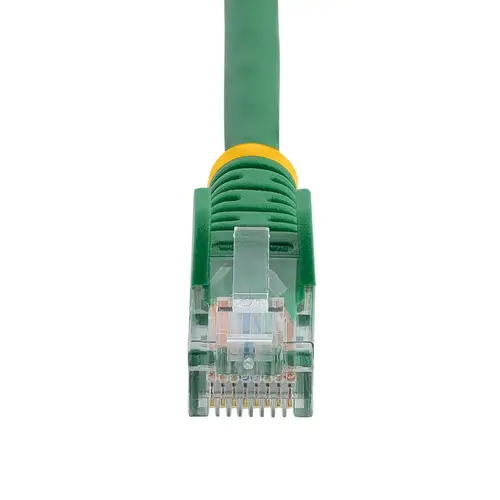 Cable de 2m Verde de Red Fast Ethernet Cat5e RJ45 sin Enganche - Cable Patch Snagless - Imagen 4