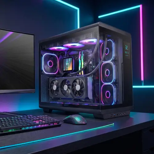MCREVMAX carcasa de ordenador Midi Tower Negro - Imagen 5