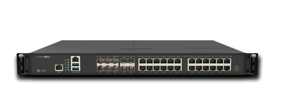 NSa 3800 High Availability cortafuegos (hardware) 1U 12 Gbit/s