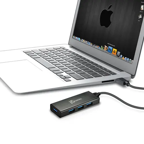 JUH340-N Mini HUB USB 3.0 de 4 puertos - UE/RU - Imagen 4
