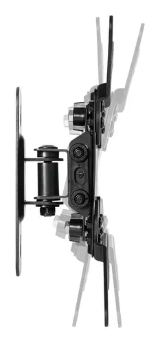 Soporte eco giratorio, inclinable y nivelable para monitor/TV 20kg (1 Pivote) de 13-42, Negro - Imagen 3