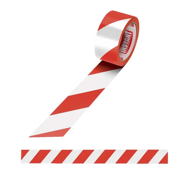 CINTA ADH. INSTANT WARNING ROJ/BLANCO 48MMX50M