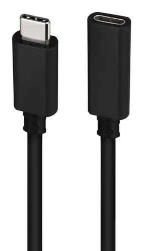 10.01.4500 cable USB USB 3.2 Gen 2x2 0,5 m USB C Negro - Imagen 3