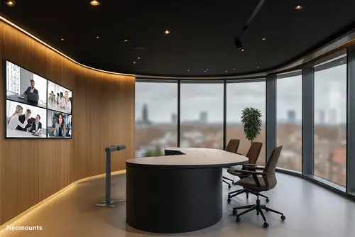 AV80-500BL Soporte de suelo para barra de videoconferencia 43-110" - VESA - máx 10 kg - universal - Imagen 17