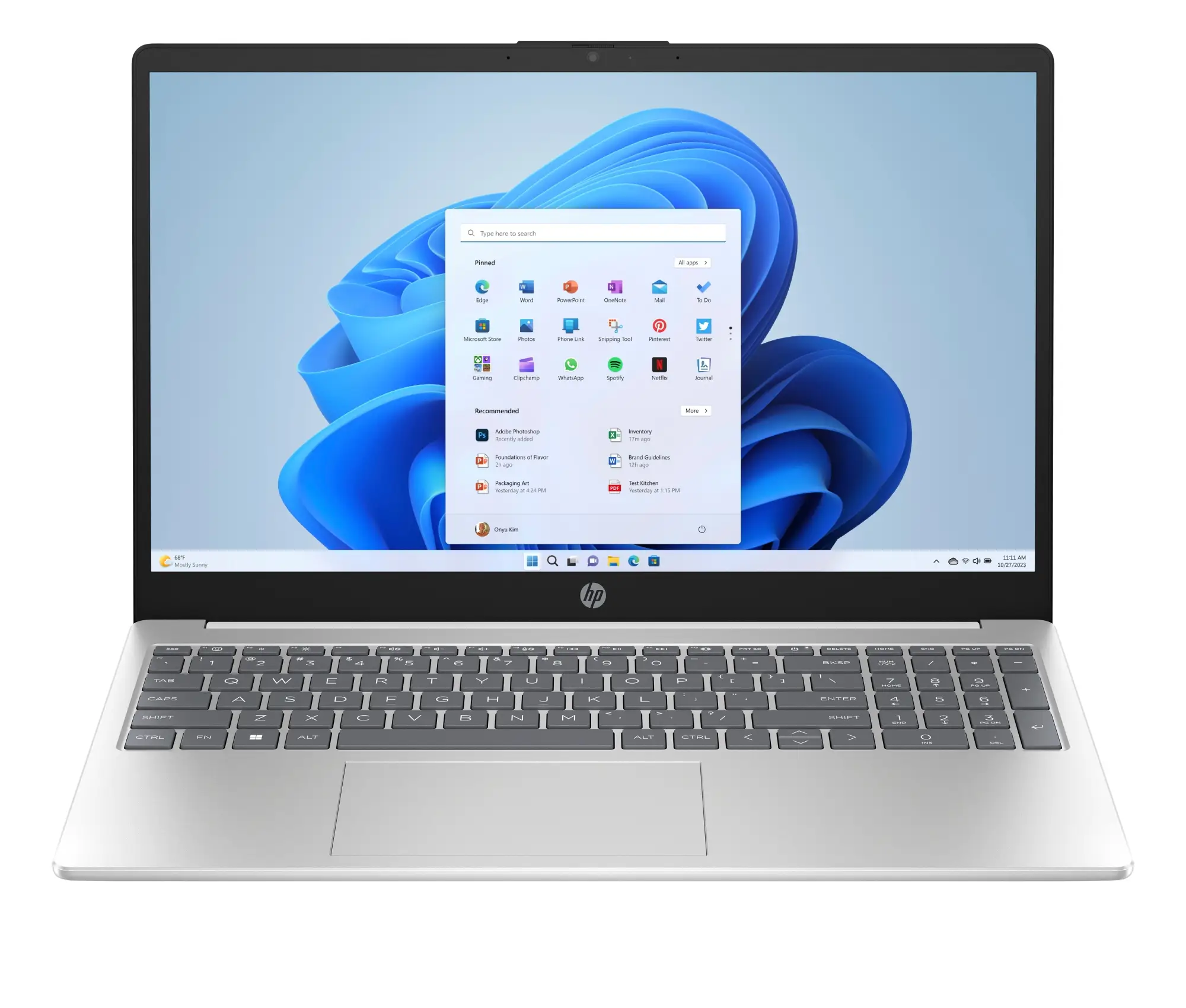15-fd0398ns Intel® N N150 Portátil 39,6 cm (15.6") Full HD 8 GB LPDDR5-SDRAM 256 GB SSD Wi-Fi 6 (802.11ax) Windows 11 Home Blanco