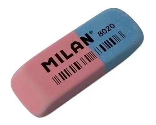 GOMA BORRAR MILAN 8020 MIXTA (ud.) - Pack de 20 unidades