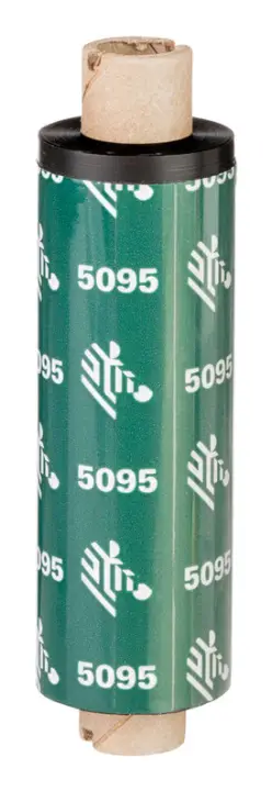 5095 Resin cinta térmica 300 m Negro