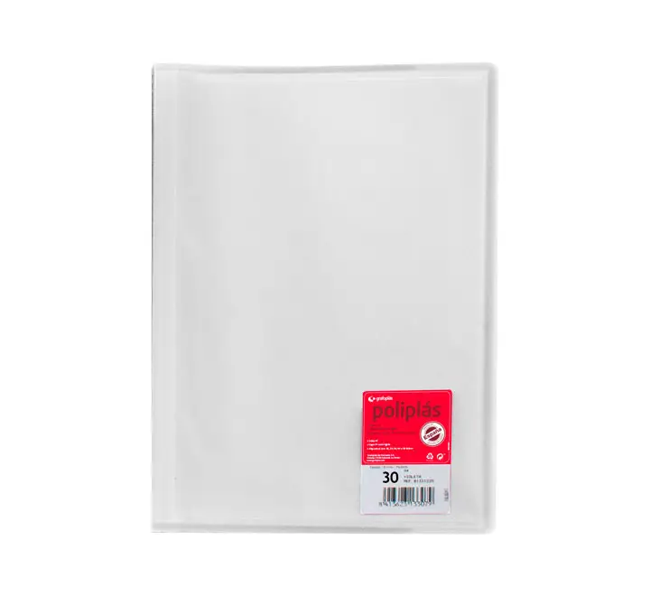 CARP. 30F POLIPLAS GRAFOPLAS A4 PP TRANSP 01331200