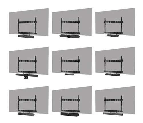 AV30-500BL Kit de barra de videoconferencia 43-110" - VESA - máx 10 kg - universal - Imagen 11