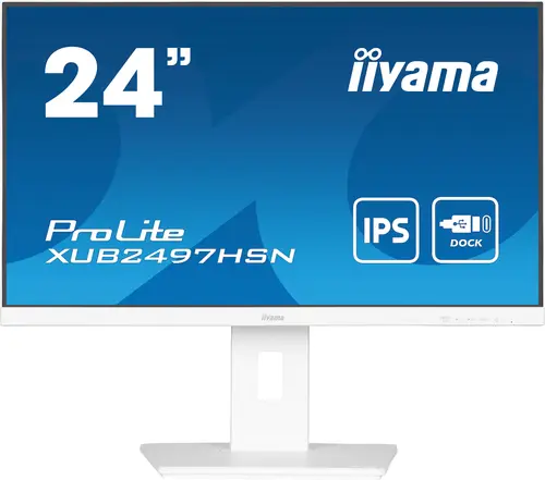 ProLite XUB2497HSN-W2 pantalla para PC 60,5 cm (23.8") 1920 x 1080 Pixeles Full HD LED Blanco - Imagen 1