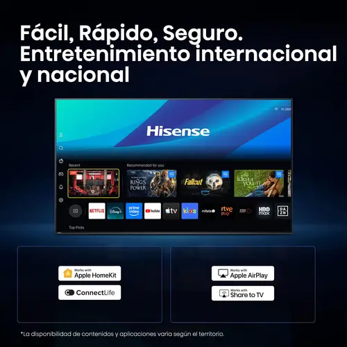 40A4S 101,6 cm (40") Full HD Smart TV Wifi Negro 200 cd / m² - Imagen 8