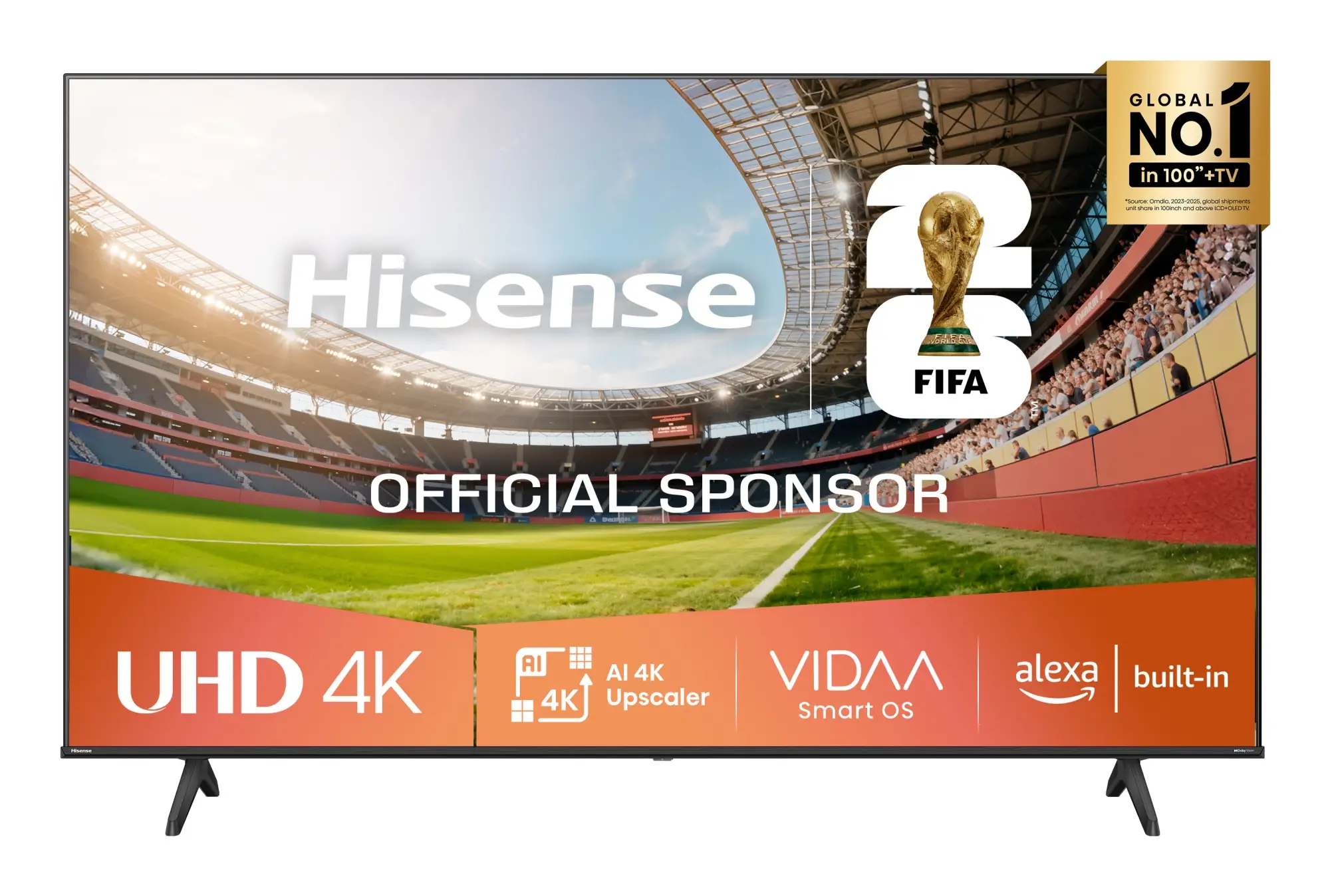 58A6Q Televisor 147,3 cm (58") 4K Ultra HD Smart TV Wifi Negro
