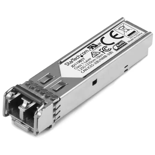 Módulo Transceptor SFP Compatible con HPE JD119B - 1000BASE-LX - Fibra Monomodo de 1 GbE - SFP Ethernet Gigabit de 1Gb - LC - 10 km - 1310 nm - HPE 5900, 12500, 5500 DDM - Imagen 1
