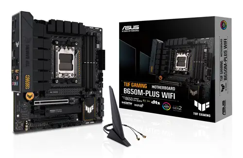 TUF GAMING B650M-PLUS WIFI AMD B650 Zócalo AM5 micro ATX - Imagen 1