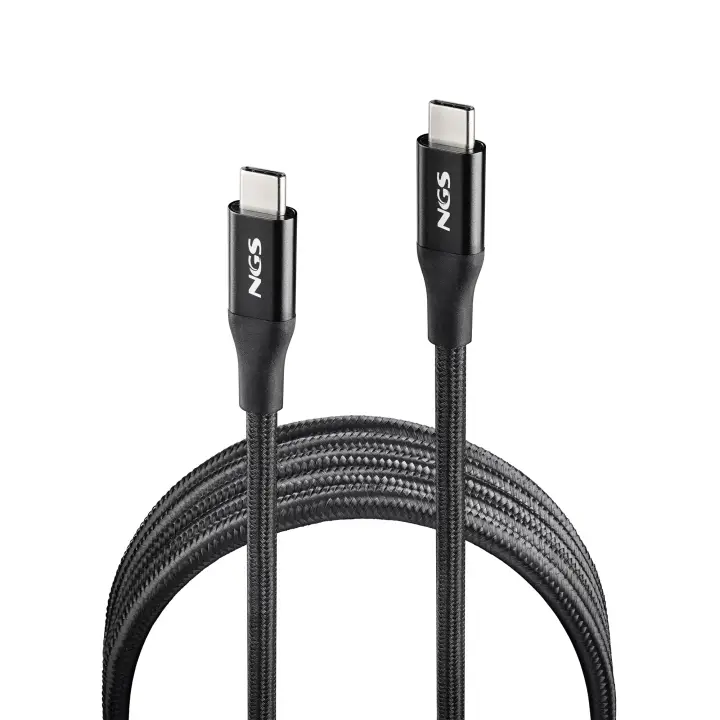 KNOT 240W-2 cable USB 2 m USB C Negro