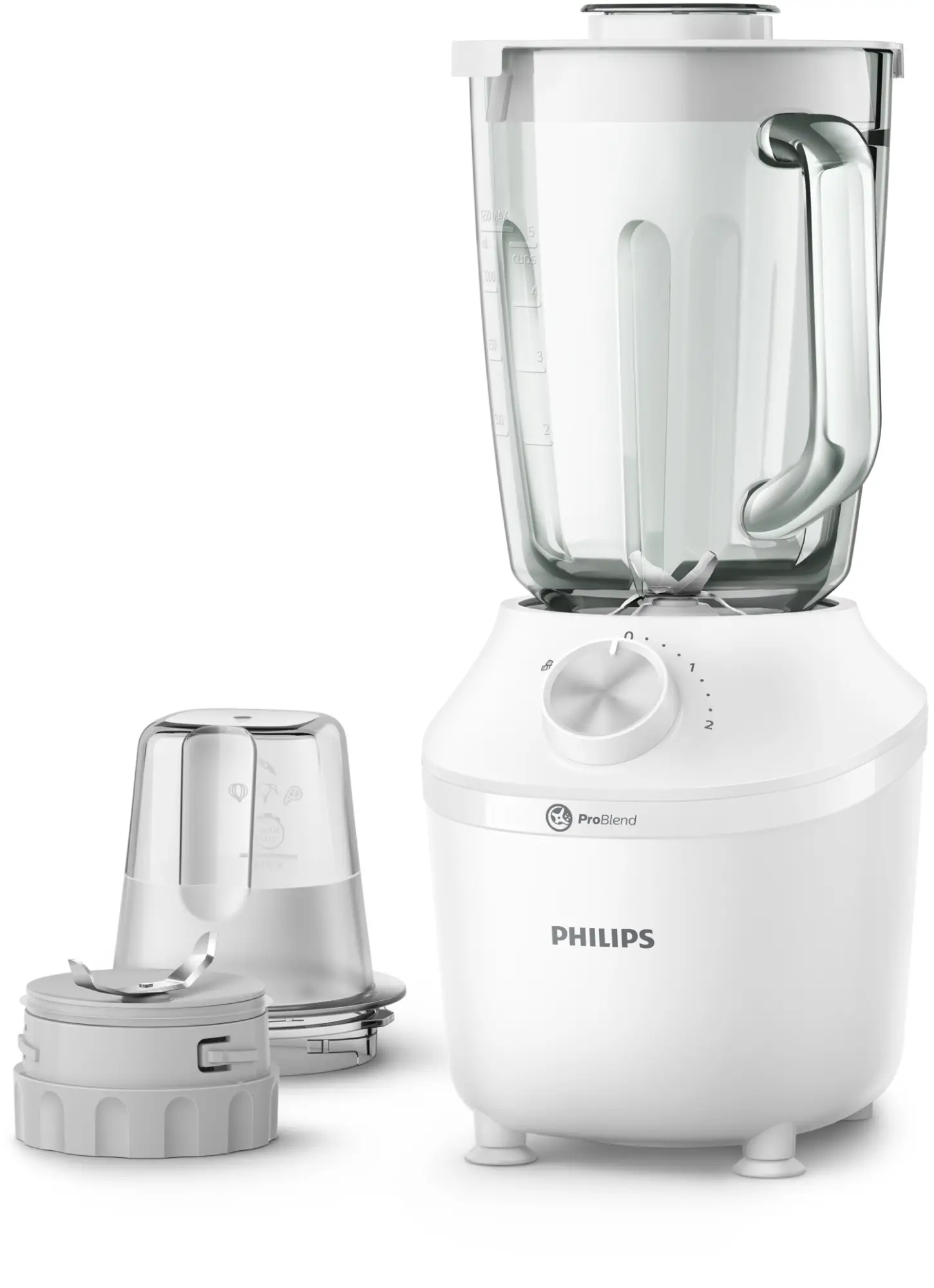 3000 series HR2291/20 licuadora 2 L Batidora de vaso 600 W Blanco