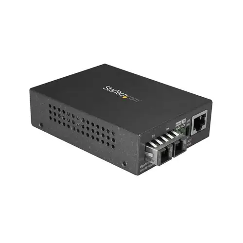 MCMGBSCSM10 convertidor de medio 1000 Mbit/s 1310 nm Monomodo Negro - Imagen 1