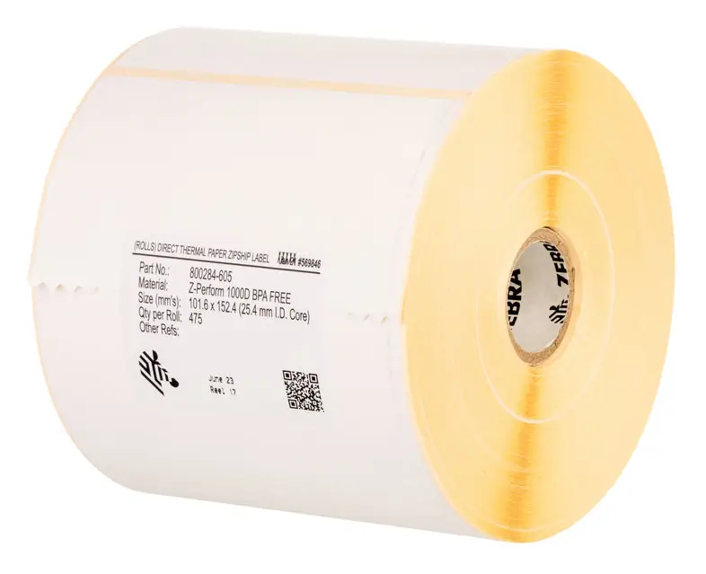 Z-Perform 1000T Blanco Etiqueta para impresora autoadhesiva