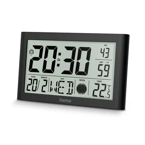 Martinique Reloj despertador digital Negro - Imagen 1
