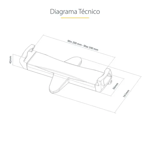 TABLET-VESA-ADAPTER soporte Soporte pasivo Tablet/UMPC Negro - Imagen 11