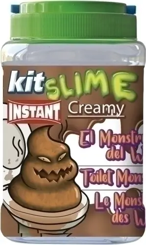 JUEGO INSTANT SLIME EL MONSTRUO DEL WC - Pack de 3 unidades