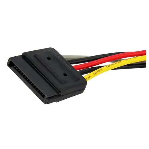 Cable Adaptador Bifurcador Divisor Splitter de Alimentación SATA de 0,15m - 2x Hembra - Imagen 3