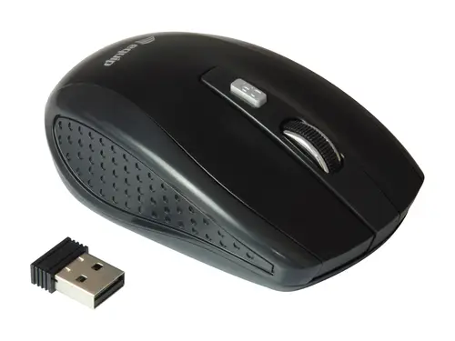 245104 ratón Viajes Ambidextro RF inalámbrico Óptico 1600 DPI - Imagen 2