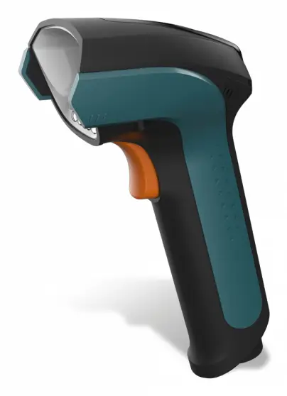 NVH220 Lophius Bluetooth Lector de códigos de barras portátil 1D/2D CMOS Negro, Verde